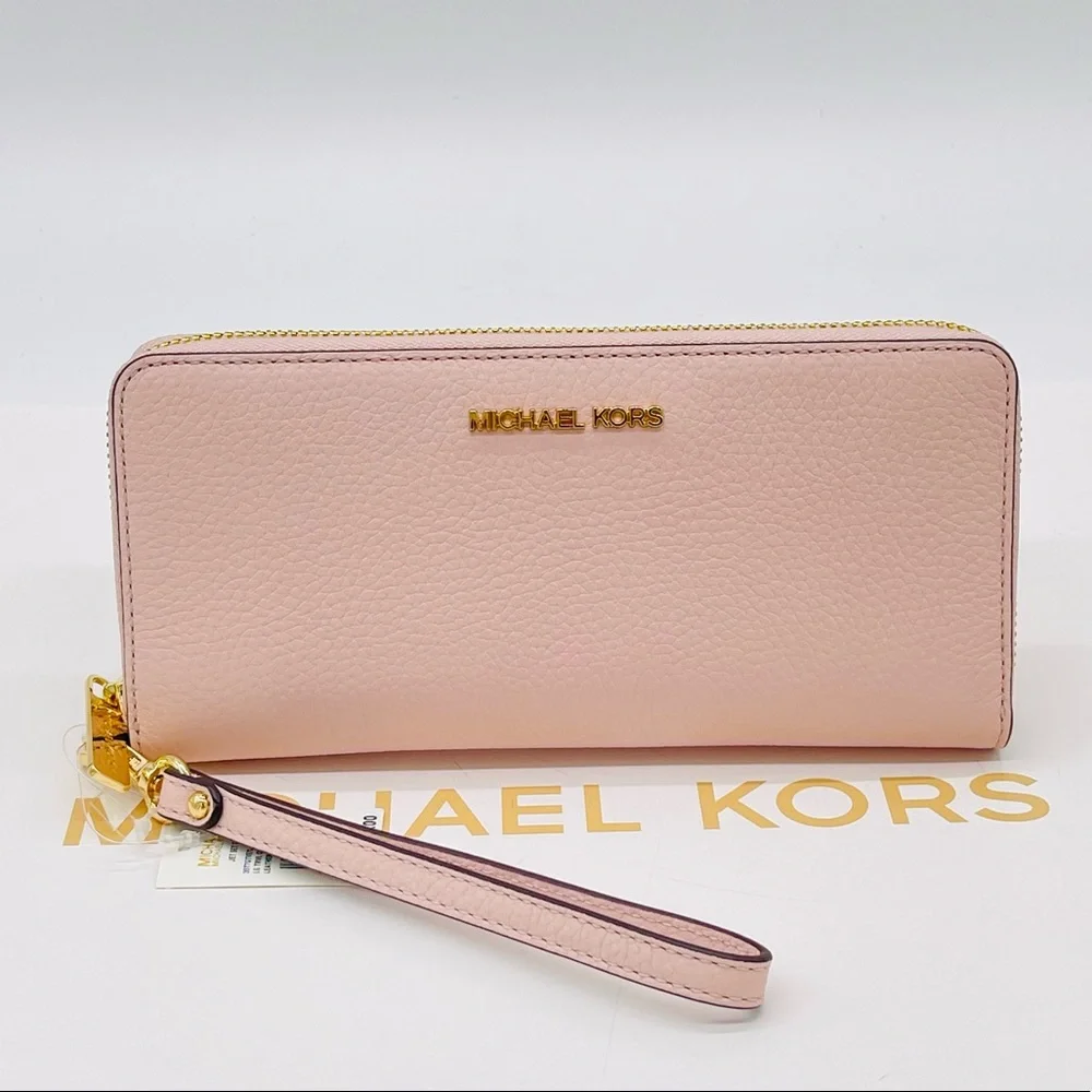 Michael Kors Large Continental Wallet Wristlet - Picture 1 of 8
